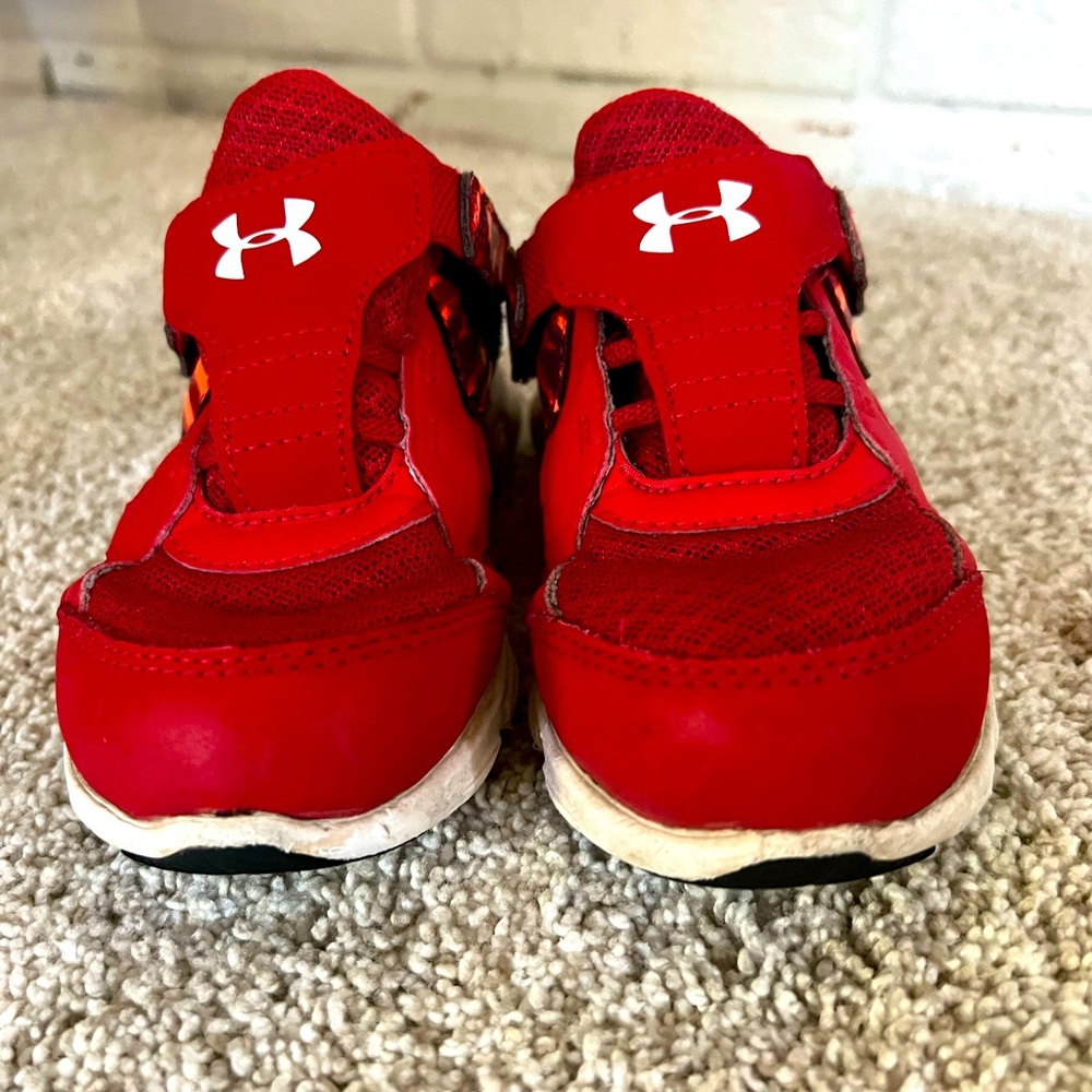 Under Armour Red size 9 toddler shoes